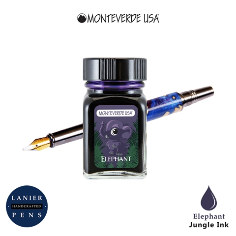 Monteverde G309EL Ink Bottle 30 ml - Jungle Elephant (Purple)